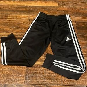 Adidas youth joggers track pants size small